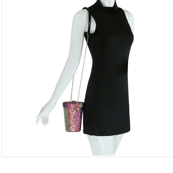 Multicolor glittered mini messenger bag - NWT - Picture 2 of 9